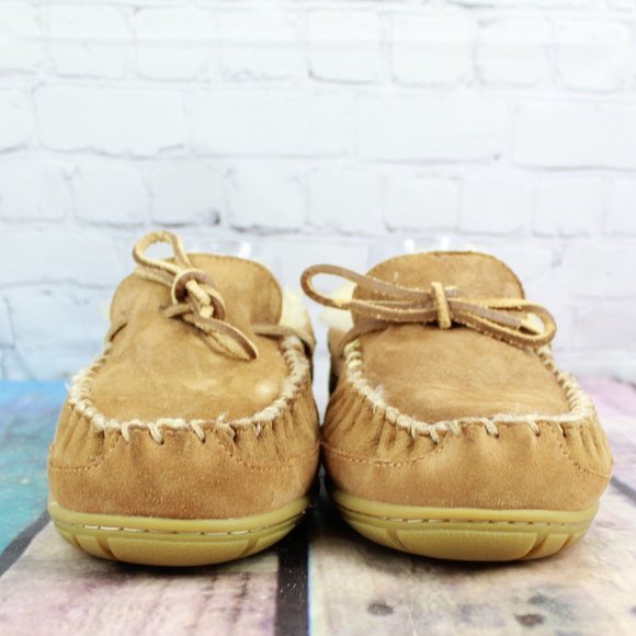 LL BEAN Wicked Good Camp Moccasins Slippers Sz 11 - Picture 4 of 9